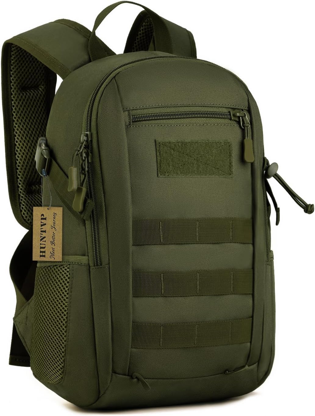 Detalle de HUNTVP Small Backpack 10L/20L/30L: Compact Tactical Rucksack for Everyday Adventures
