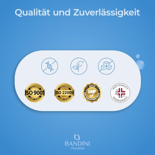 Thumbnail 6 de Bandini Melatonin hochdosiert 1 mg – 400 Mikrotabletten (Plus 1 Jahr Vorrat) von Bandini