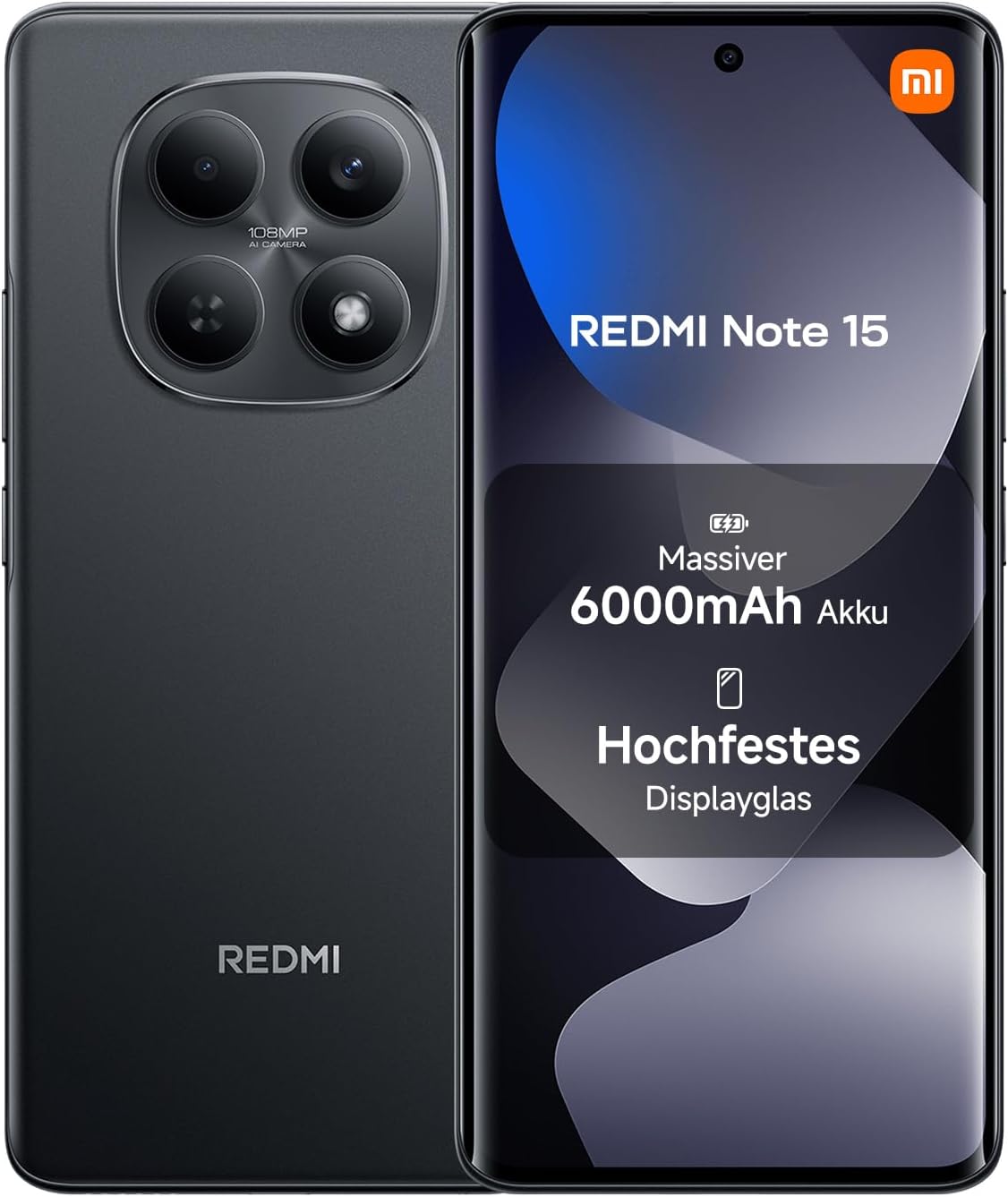 Detalle de XIAOMI Redmi Note 15 8+128 GB mit 6000-mAh Akku