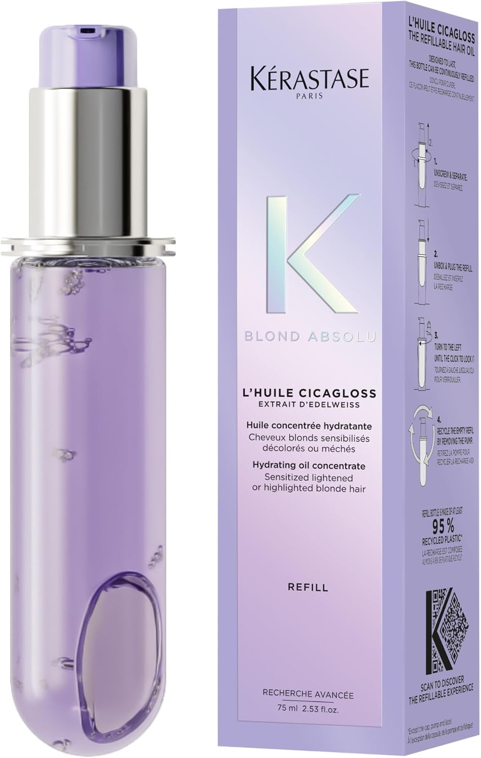 Detalle de Kérastase Blond Absolu olio 75 ml