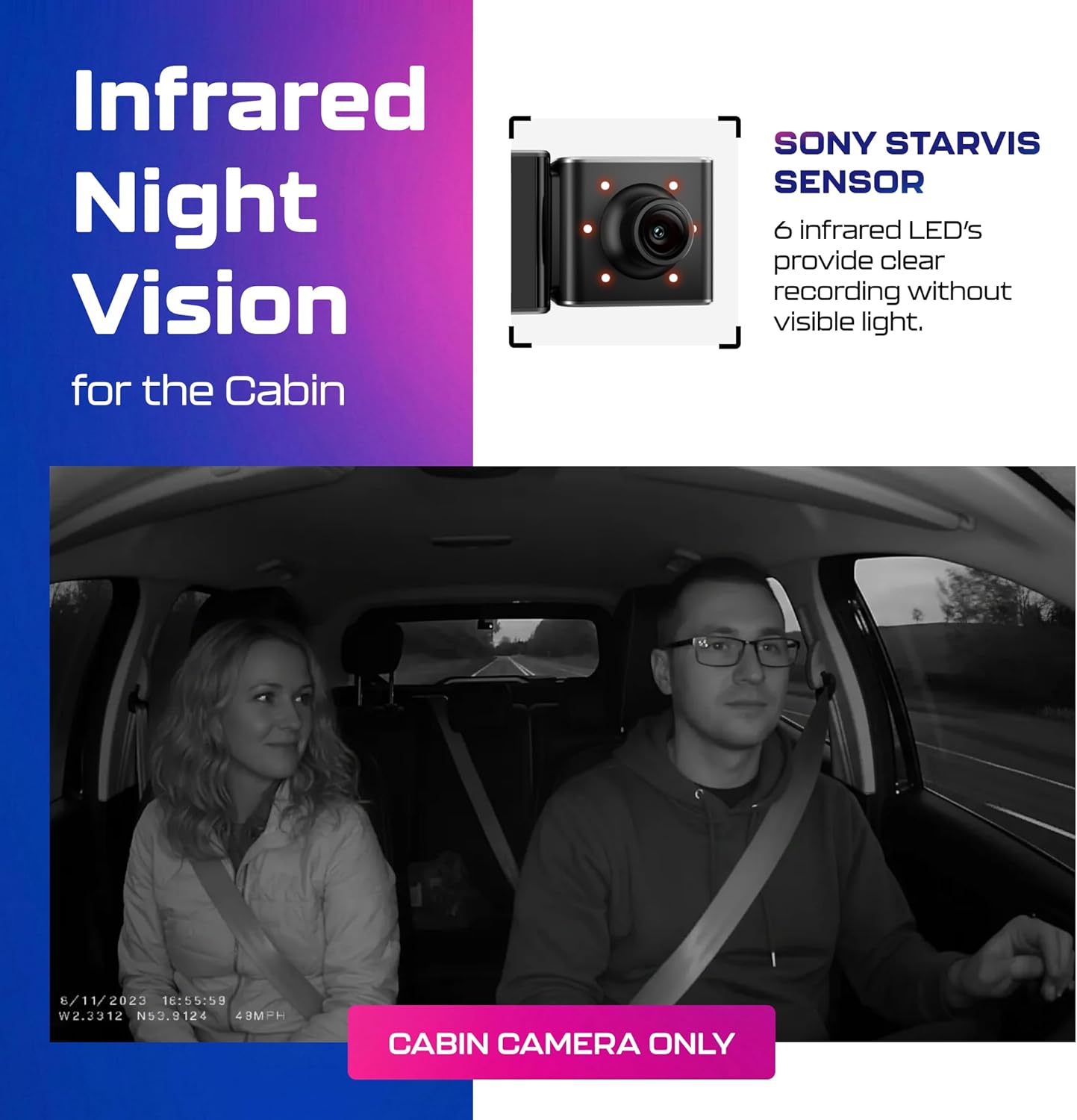 Thumbnail 5 de AZDOME M550 3-Channel 4K Dash Cam