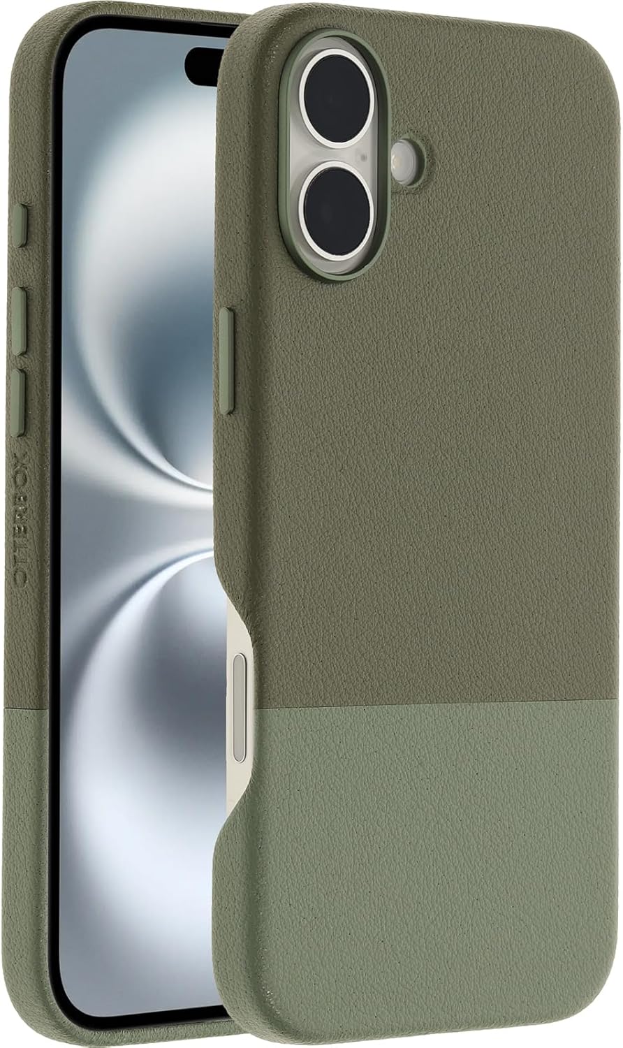 Thumbnail 2 de OtterBox Leather Alternative Slim MagSafe Cover per iPhone 16 Plus: protezione sottile e sostenibile con stile