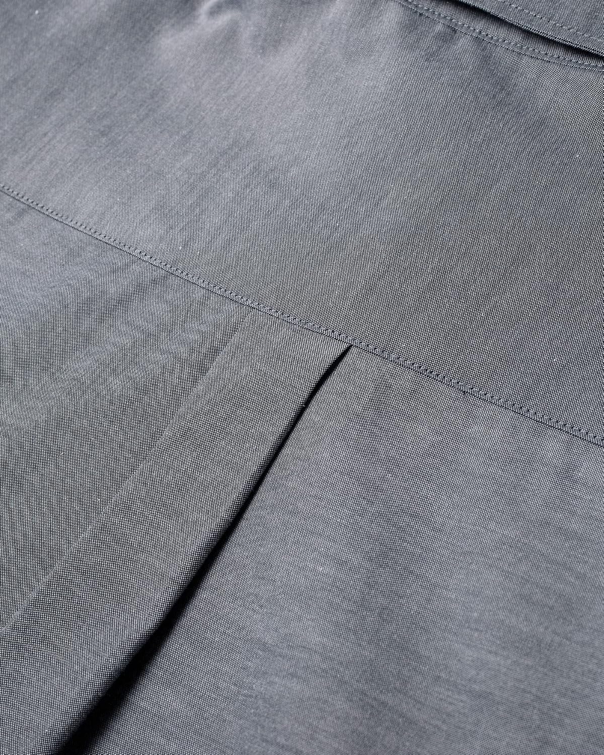 Detalle 2 de Alimens & Gentle Men's Solid Oxford Shirt | Long Sleeve Dress Shirt with Pocket
