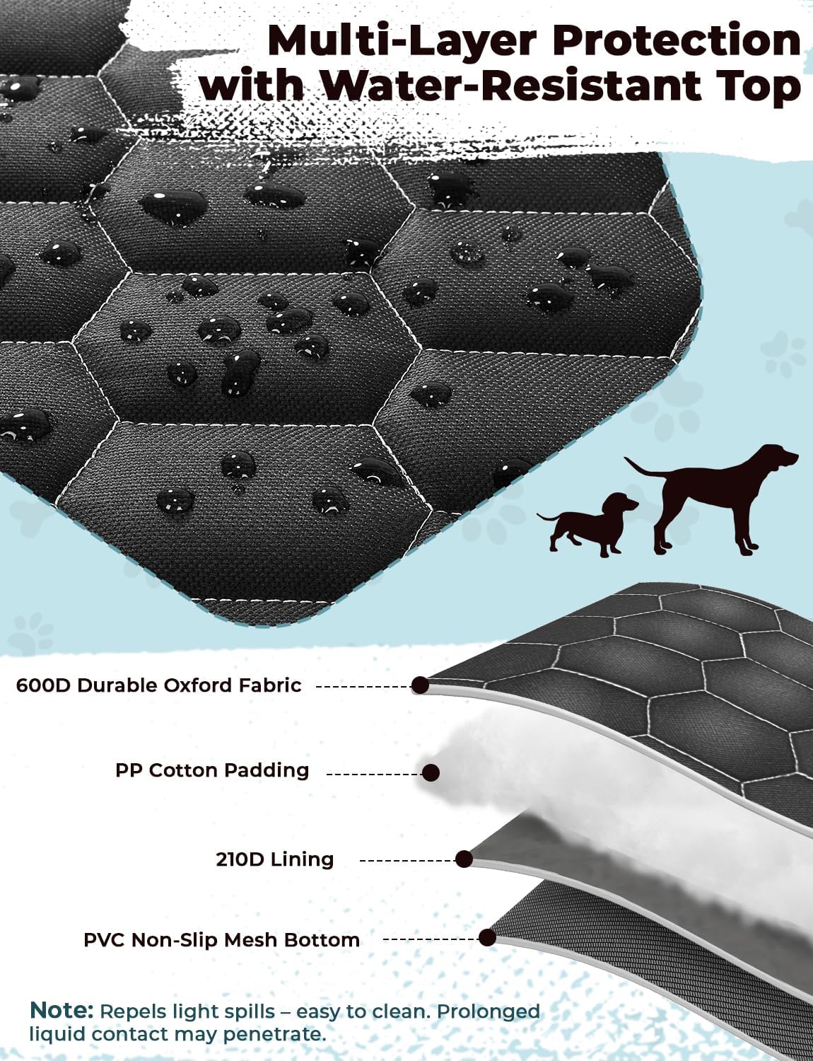 Thumbnail 6 de Oasser Car Boot Liner 4-layer waterproof boot protector