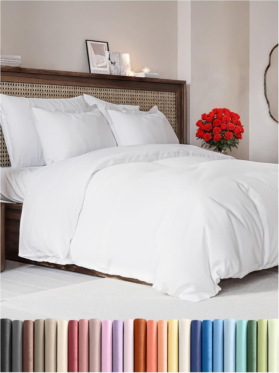Detalle de Duvet Cover King Size 104 x 90 breathable bedding set