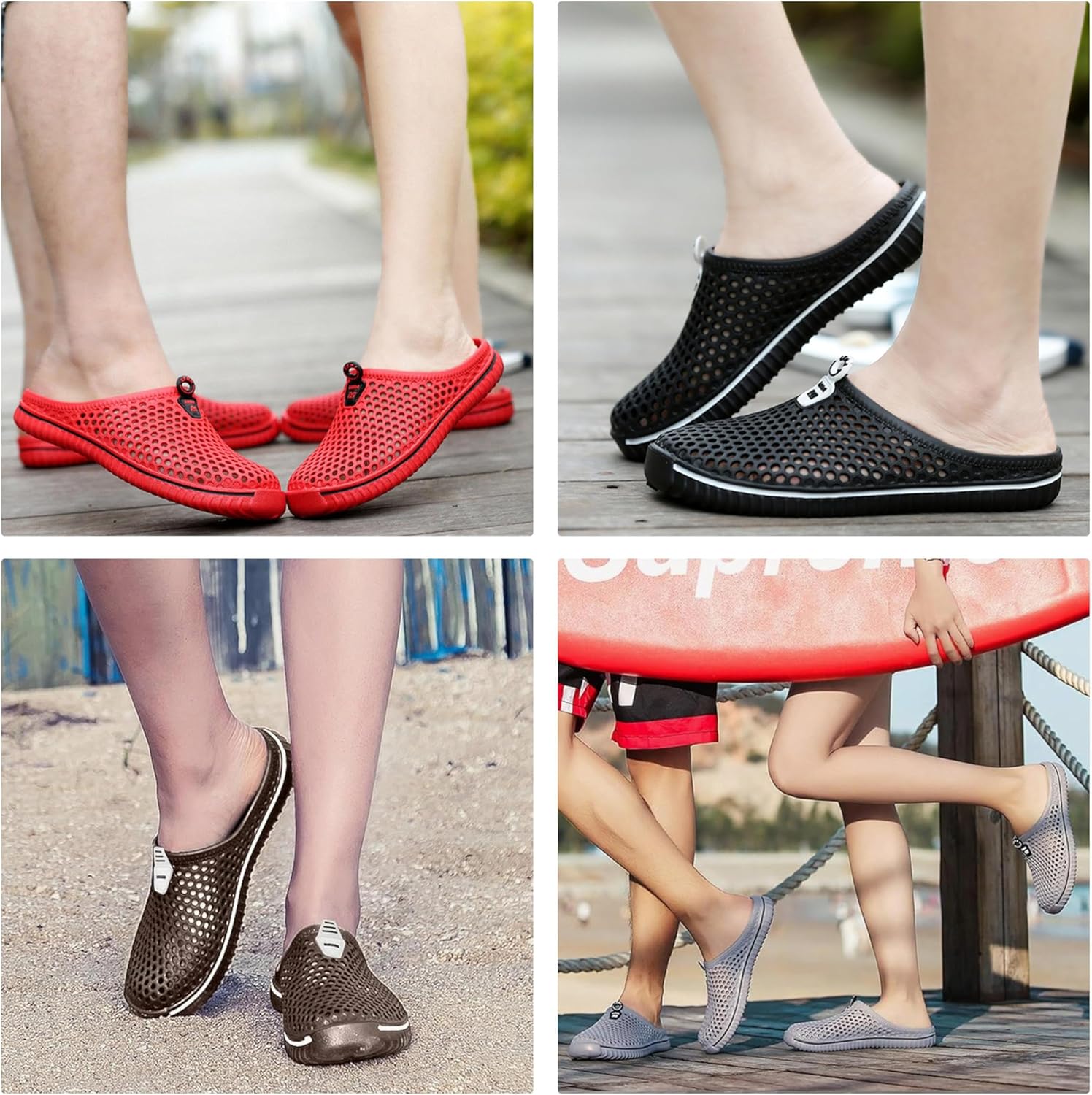 Thumbnail 1 de SAGUARO Clogs Hausschuhe Herren/Damen Sommer – atmungsaktive EVA-Slipper für Strand, Haus und Garten