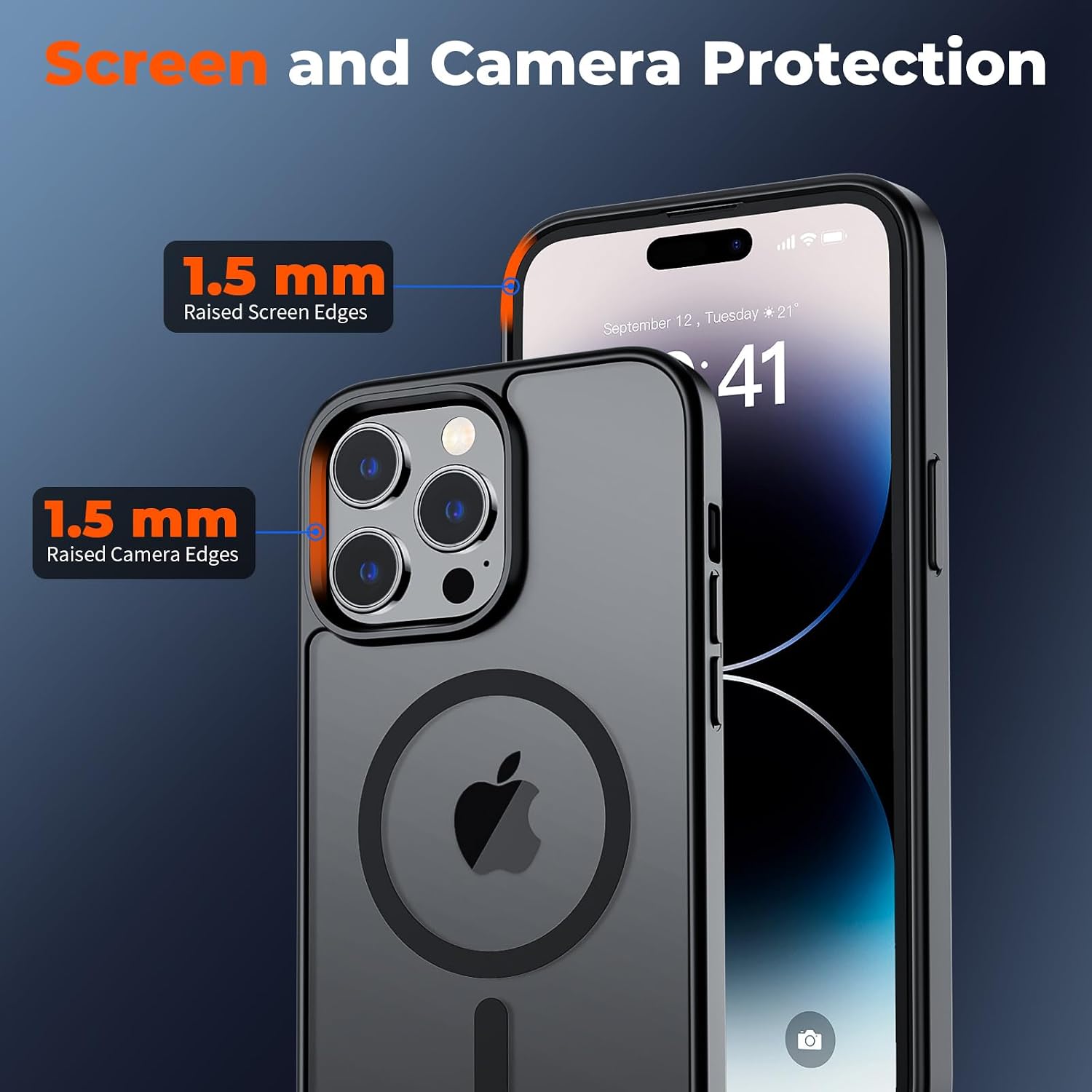 Thumbnail 4 de zapica iPhone 14 Pro Max magnetic case, 1x black