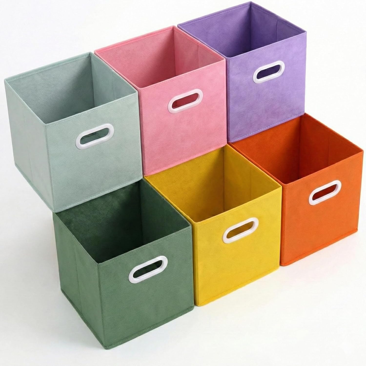Detalle de Lourome 11 inch Cube Storage Organizer – Pack of 6