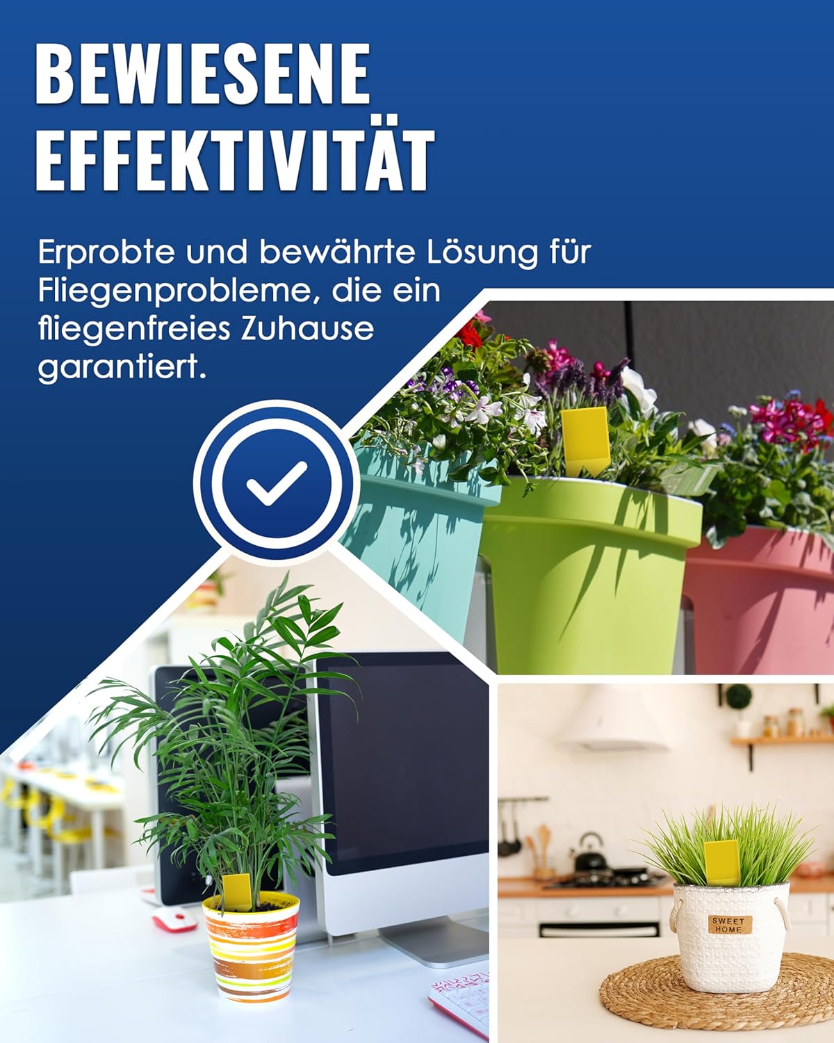 Thumbnail 6 de PIC Gelbsticker 60x Gelbtafeln gegen Trauermücken 🪰