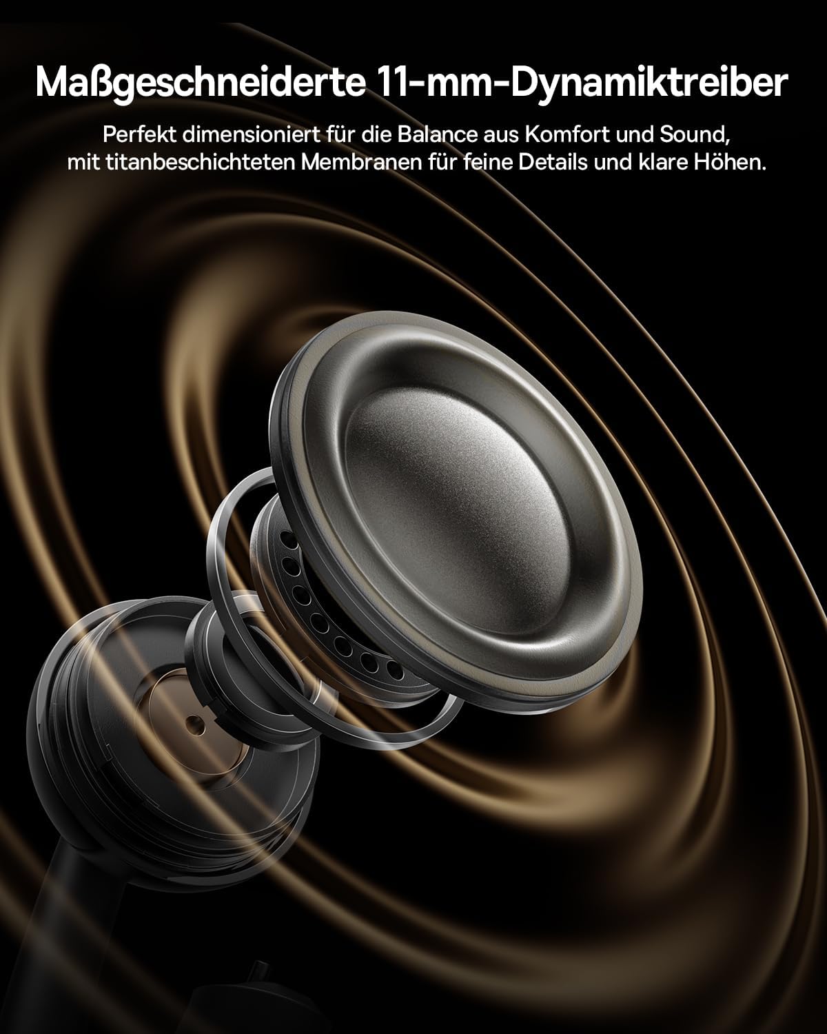 Thumbnail 6 de Baseus Bowie MC2 Air Open-Ear-Kopfhörer – Clip-On Earbuds mit CloudComfort, Bluetooth 6.0, 40 Std. Akku, IP67