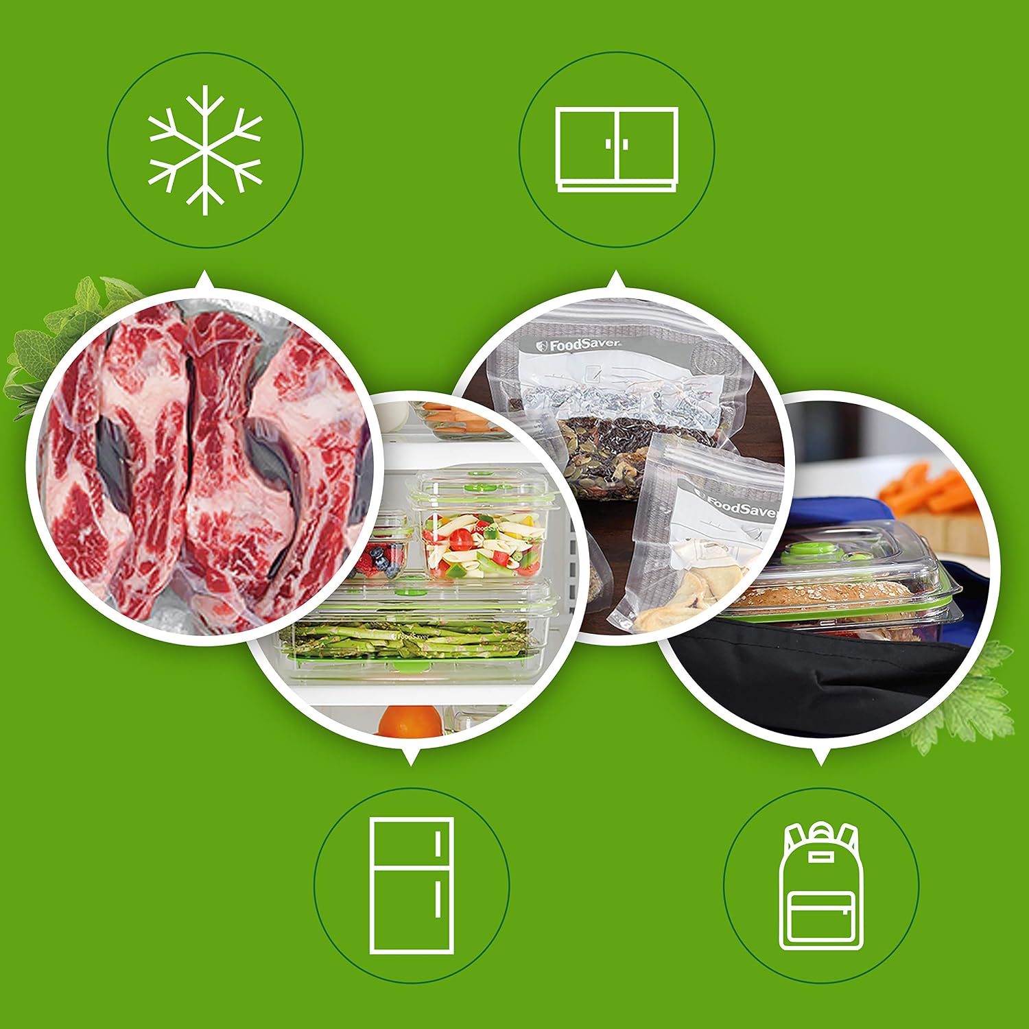 Thumbnail 6 de FoodSaver VS3190X — Machine sous vide alimentaire multifonction avec accessoire portable et kit inclus