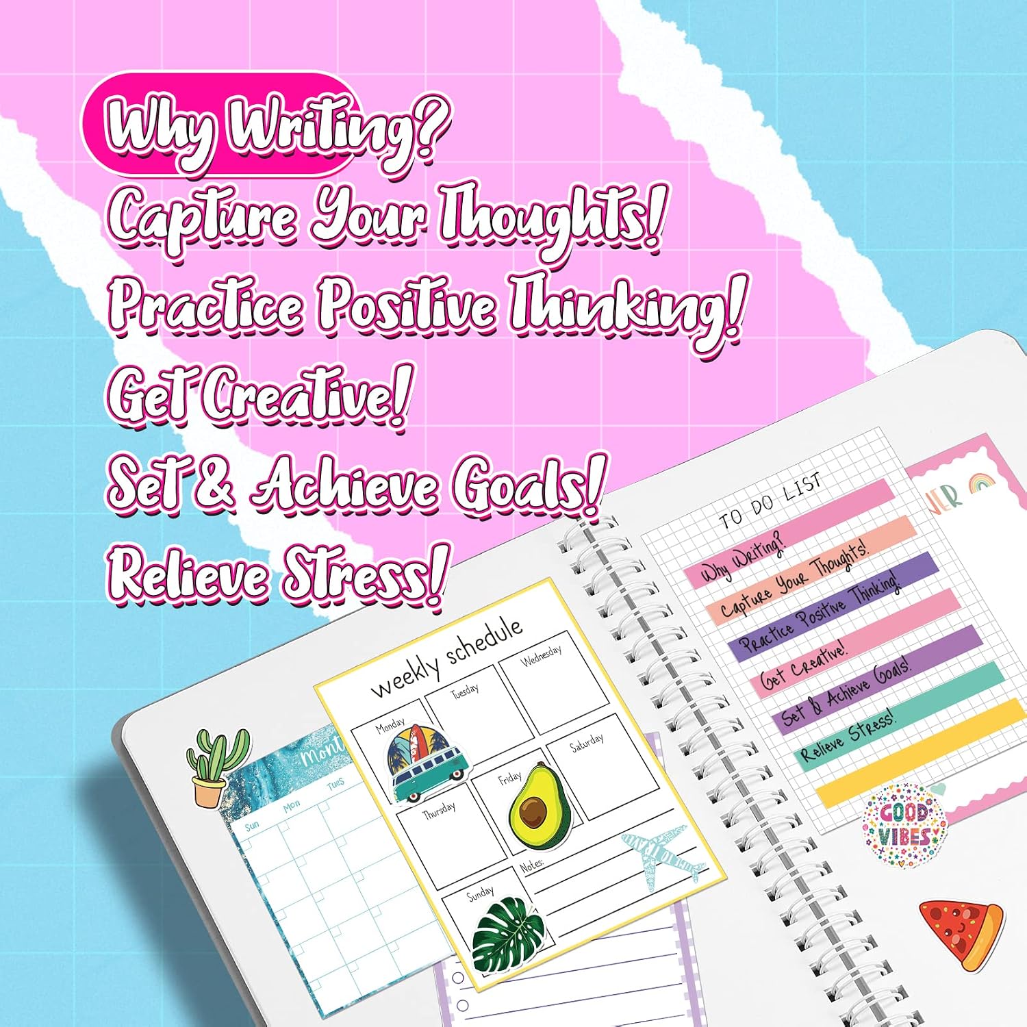 Detalle 2 de Anginne Journal Kit: Kit Scrapbooking Completo per Ragazze dai 6 ai 13 anni