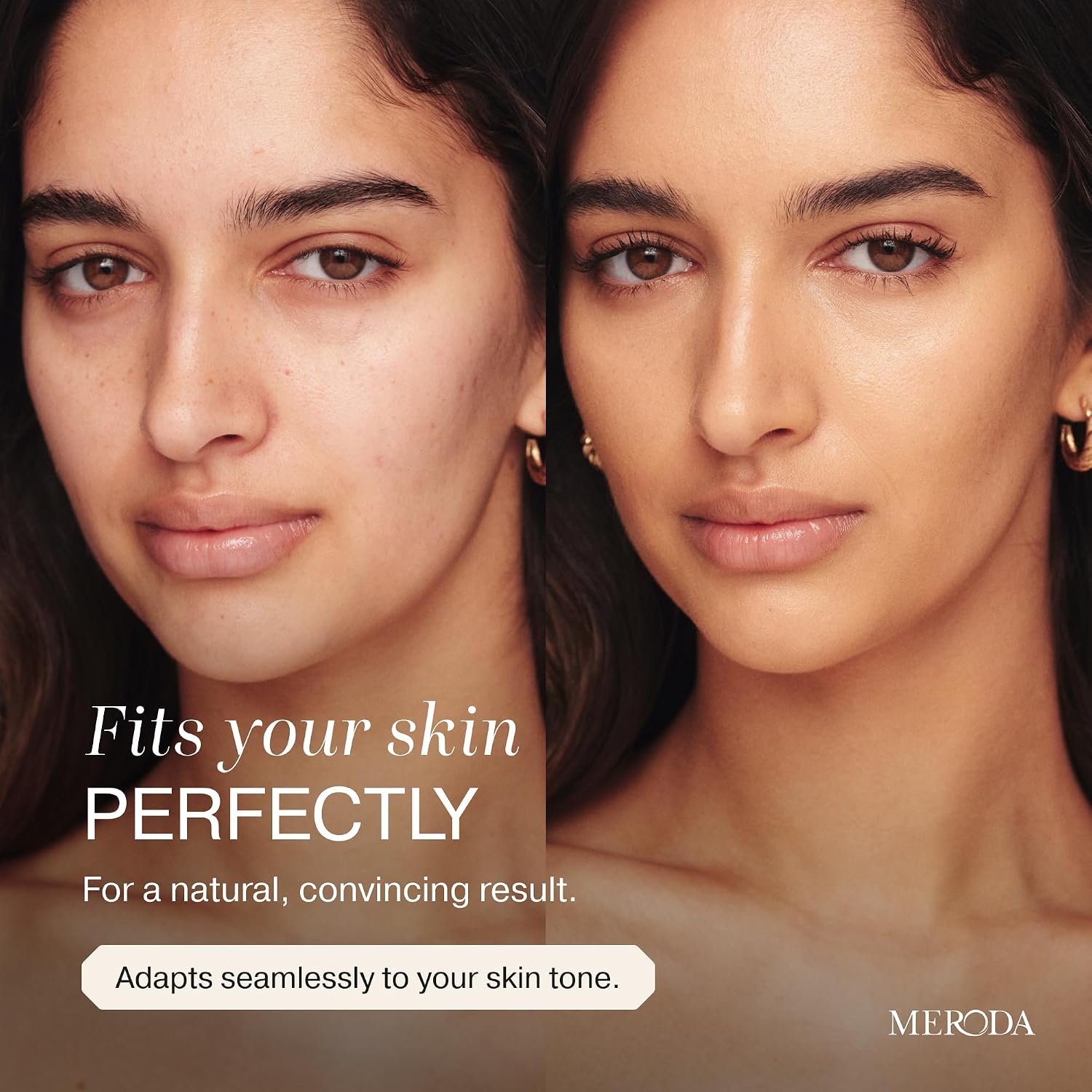 Detalle de MERODA Colour Changing Foundation SPF 15 for Mature Skin – Light to Medium, Liquid Makeup