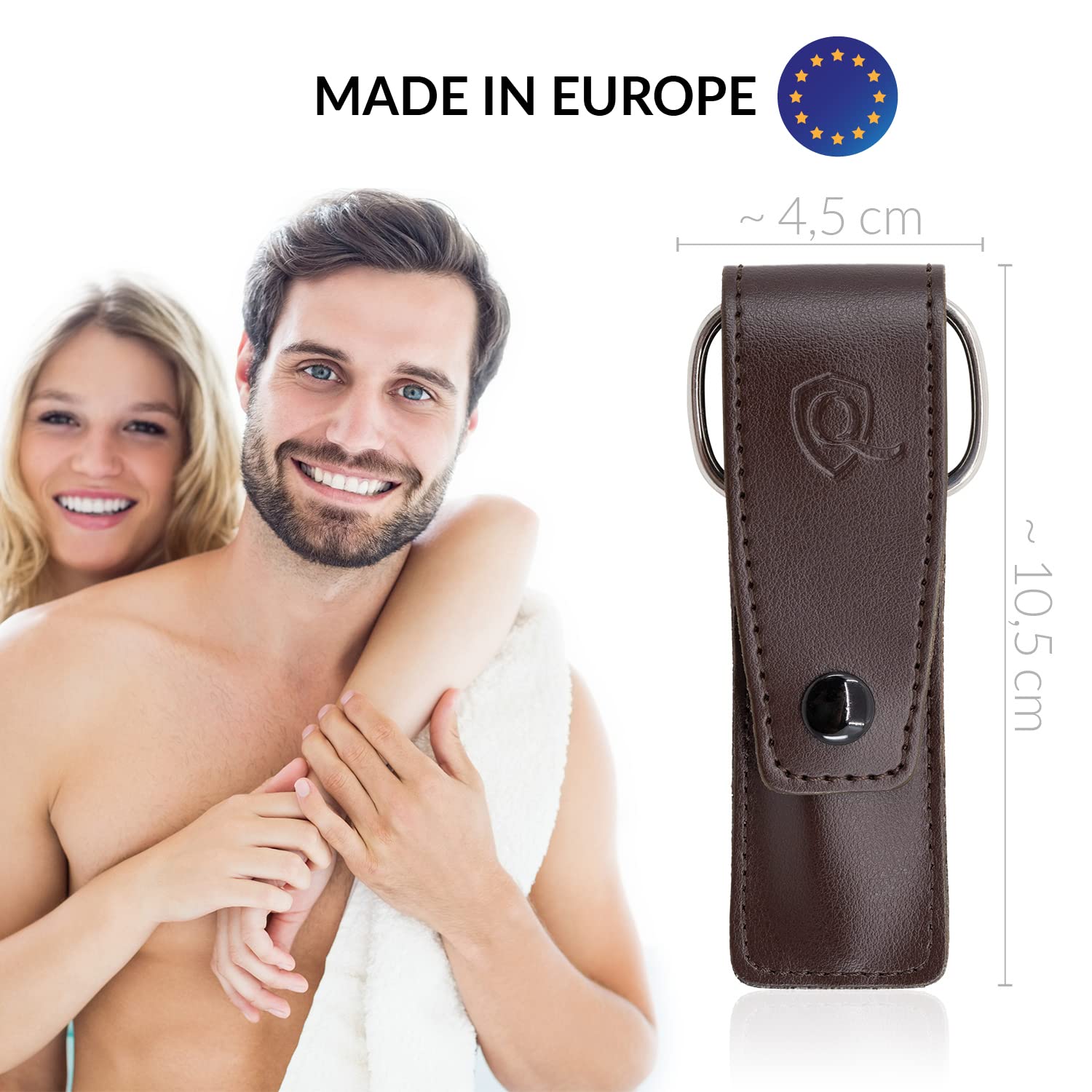 Detalle de marQus Nagelschere und Pinzetten Set 3-teilig – mit Solingen-Nagelfeile
