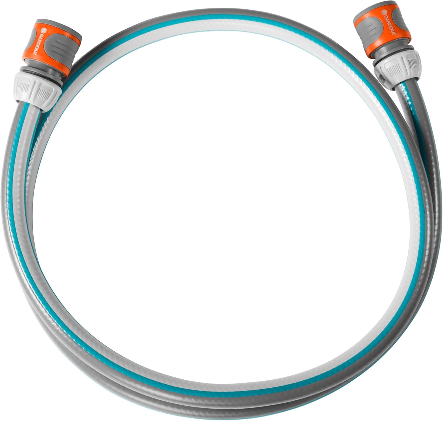 Detalle de Gardena Anschlussgarnitur Classic 13 mm (1/2 Zoll), 1,5 m – Schlauchadapter für Schlauchwagen & Schlauchtrommel bis 22 bar (18011-20)