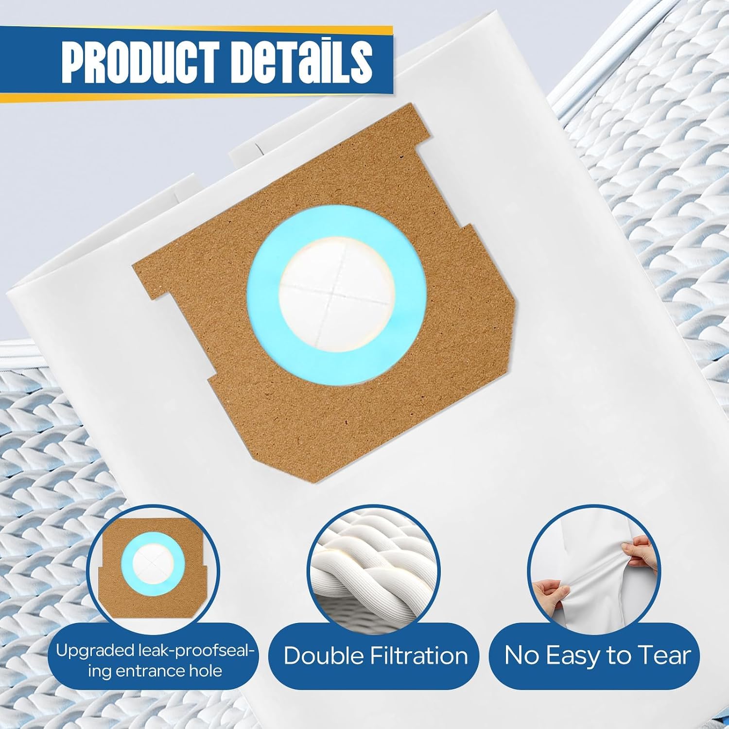 Detalle 2 de Wet/Dry Vacuum Bags, Type G/J