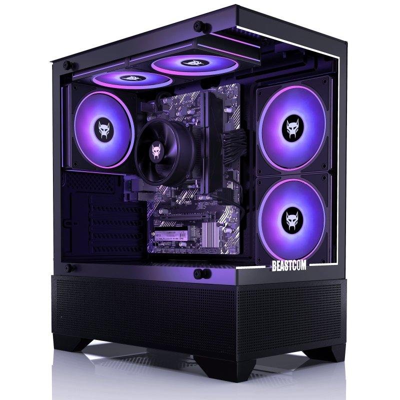 Detalle de beastcom BEASTCOM Q3 con AMD Ryzen 5 3400G, 16GB y SSD de 512GB (Windows 11, WiFi, Vega 11)