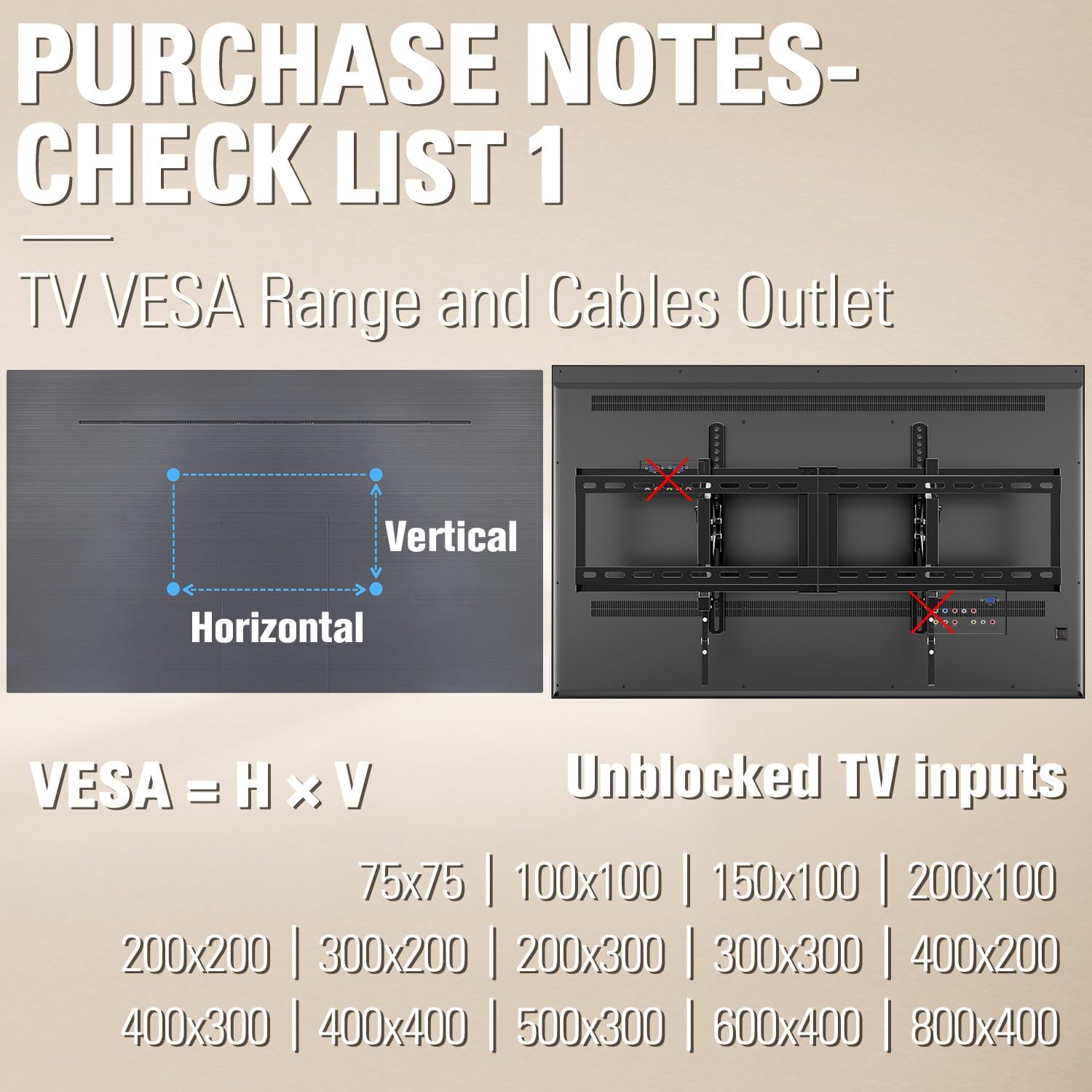 Thumbnail 4 de Mounting Dream Advanced Tilt TV Wall Mount 120 lbs