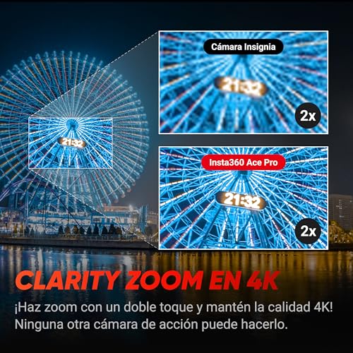 Detalle de Insta360 Ace Pro: cámara de acción con lente Leica y IA de 5 nm