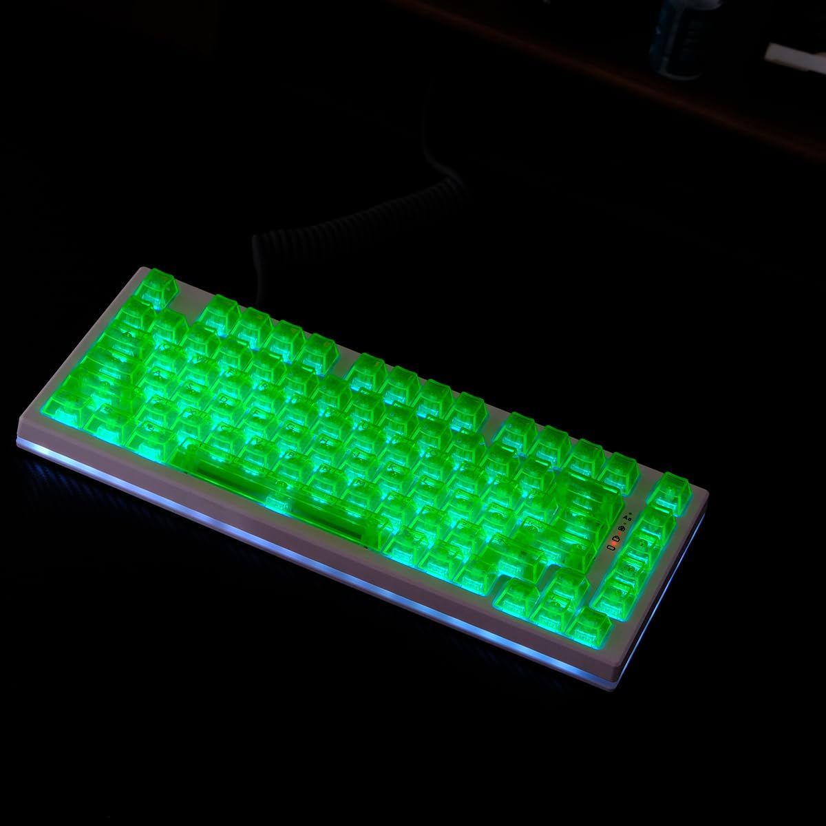 Thumbnail 6 de Transparente 114er Tastenkappen-Set für Cherry MX (PC, Cherry-Profil) in Hellgrün