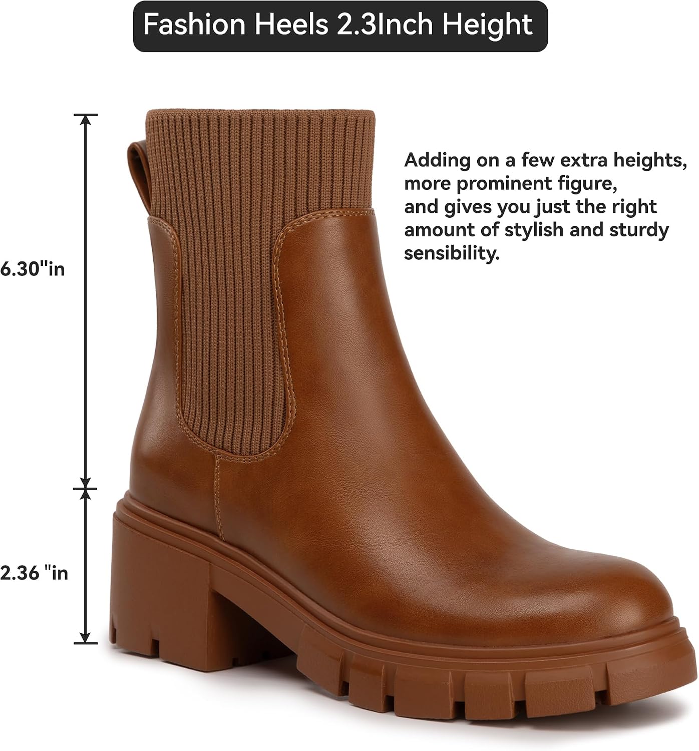 Thumbnail 4 de Athlefit Women's Chelsea Boots 2.3"