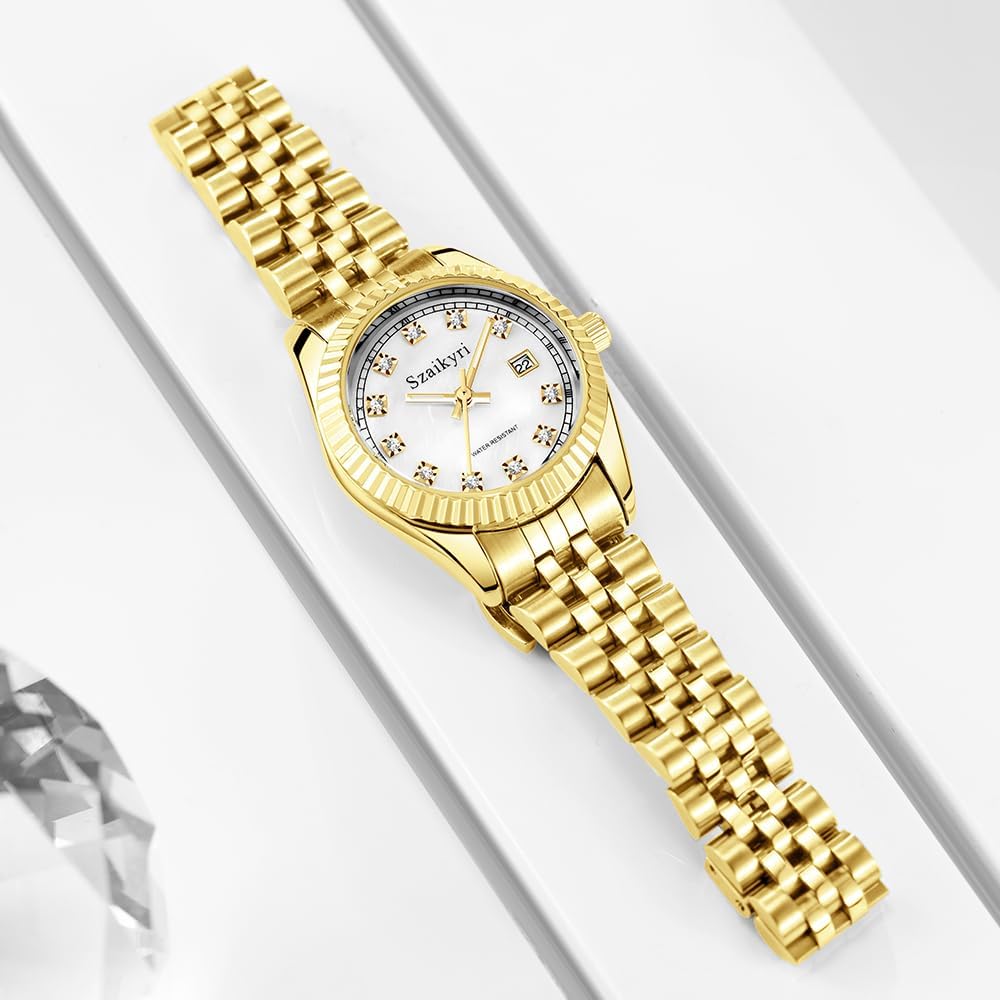 Thumbnail 5 de Szaikyri Montre Femme Classique avec Bande de Stainless – Élégance discrète et fiabilité quotidienne