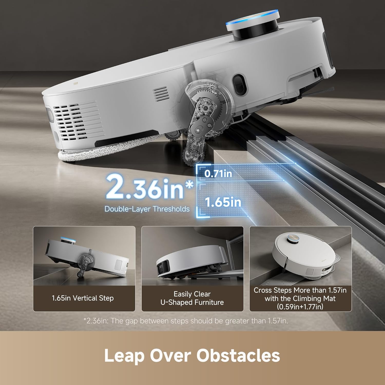 Thumbnail 1 de DREAME X50 Ultra White Robot Vacuum