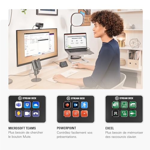 Detalle de Elgato Stream Deck Mini : 6 touches LCD pour automatiser vos raccourcis