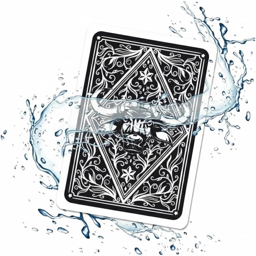 Thumbnail 1 de Black Buffalo Playing Cards – Wasserfeste Pokerkarten aus Kunststoff, Jumbo Index, Doppelpack