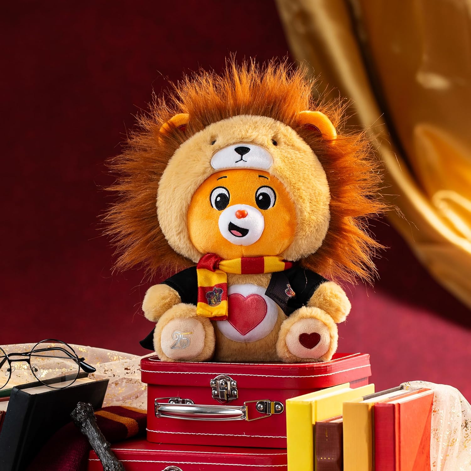 Thumbnail 5 de Care Bears x Harry Potter Gryffindor Tenderheart Bear 30cm Hoodie Plush – red & gold, Hogwarts House collectible