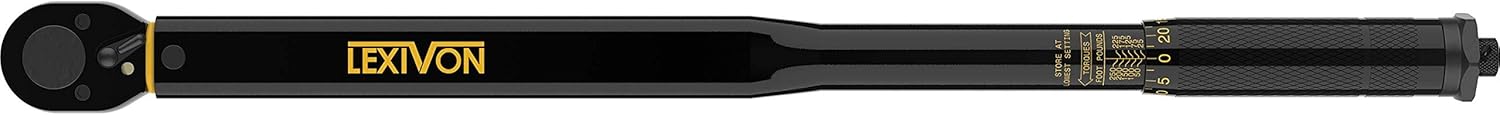 Thumbnail 6 de LEXIVON LX-184 1/2-Inch Drive Click Torque Wrench (25–250 Ft-Lb / 33.9–338.9 Nm)