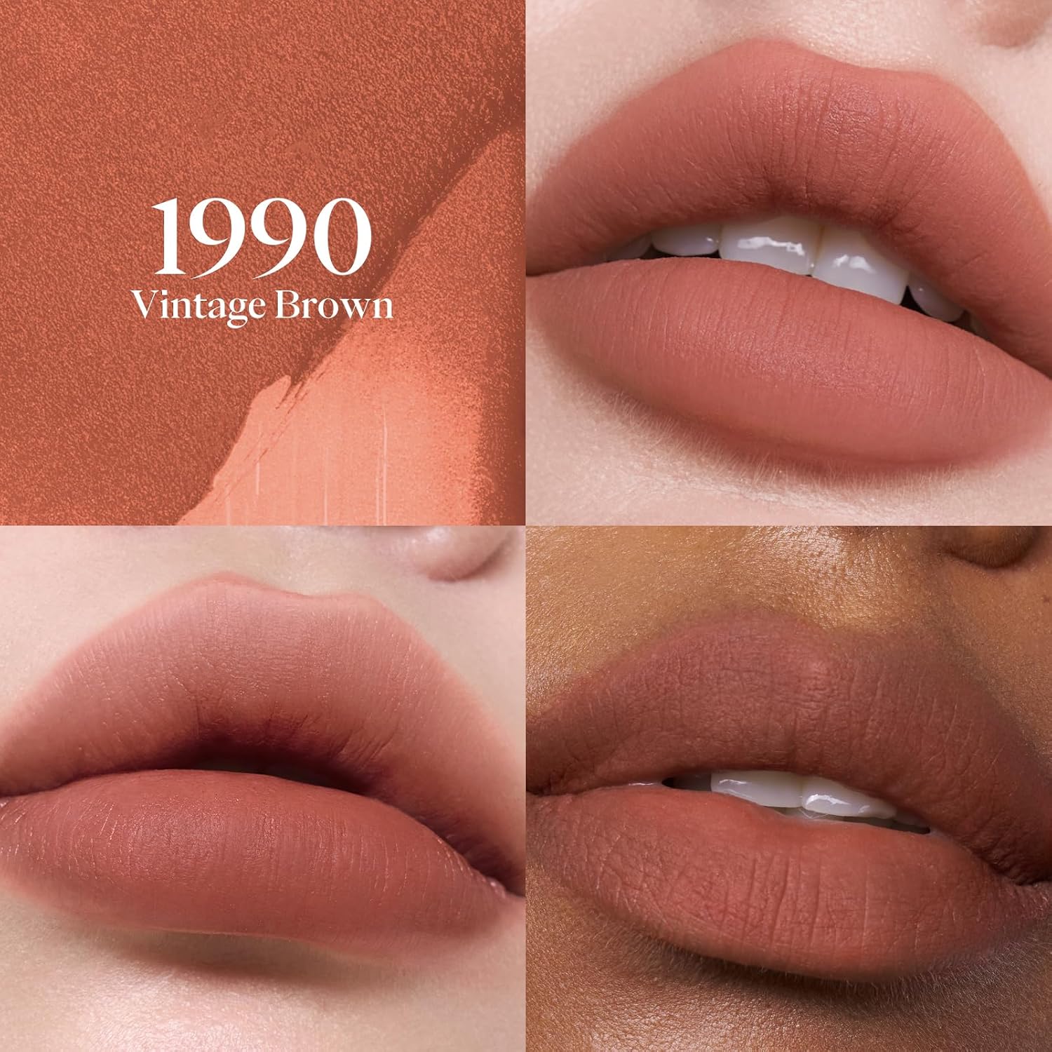 Thumbnail 2 de Joocyee Velvet Rouge Matte Lipstick Pencil: Lightweight, High-Pigment Red Brown with Buildable, Waterproof Coverage