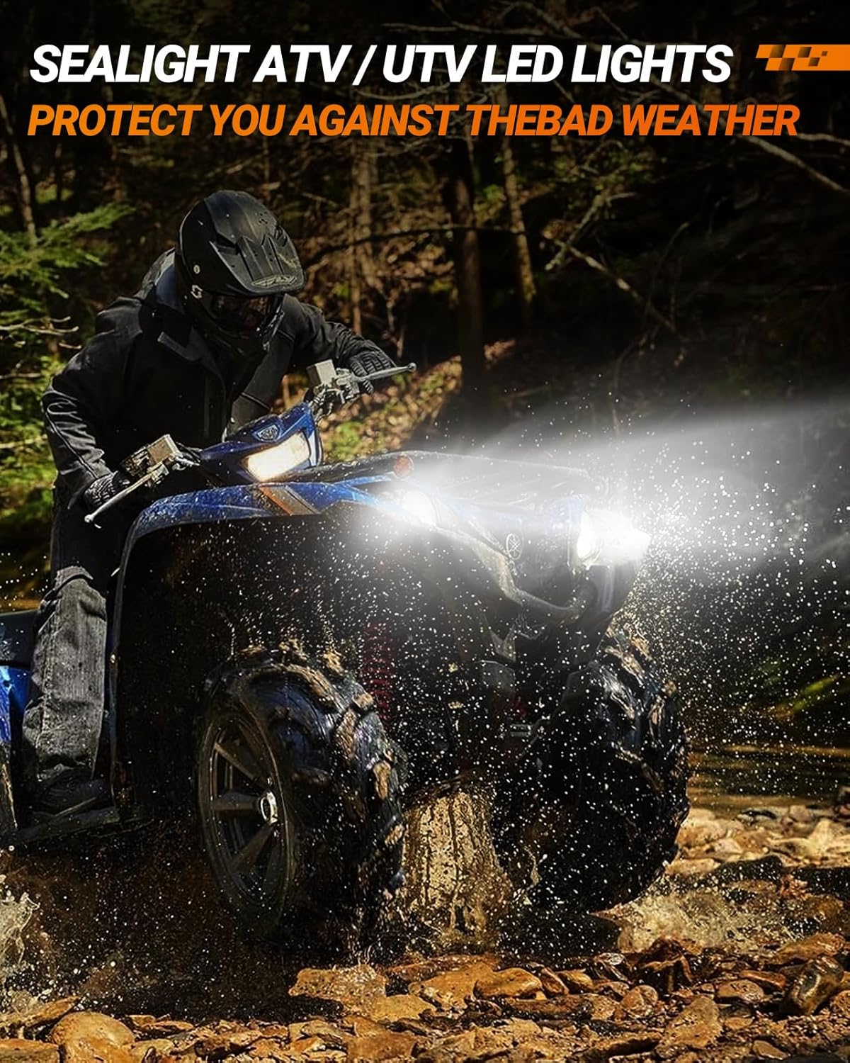 Thumbnail 1 de SEALIGHT 9005 H11 LED Bulbs Combo (Canbus Ready) 6500K 4-Pack