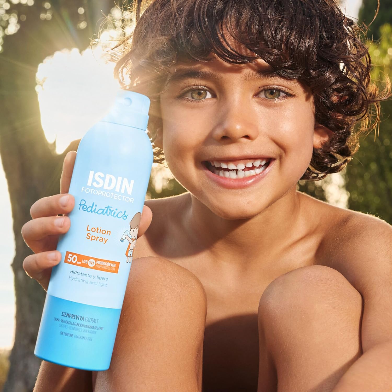 Detalle de ISDIN Pedriatics SPF 50 spray 250 ml
