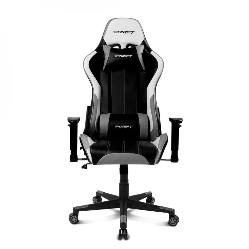 Detalle de Drift DR175 Silla Gaming Negra/Gris: ergonomía y comodidad para largas sesiones