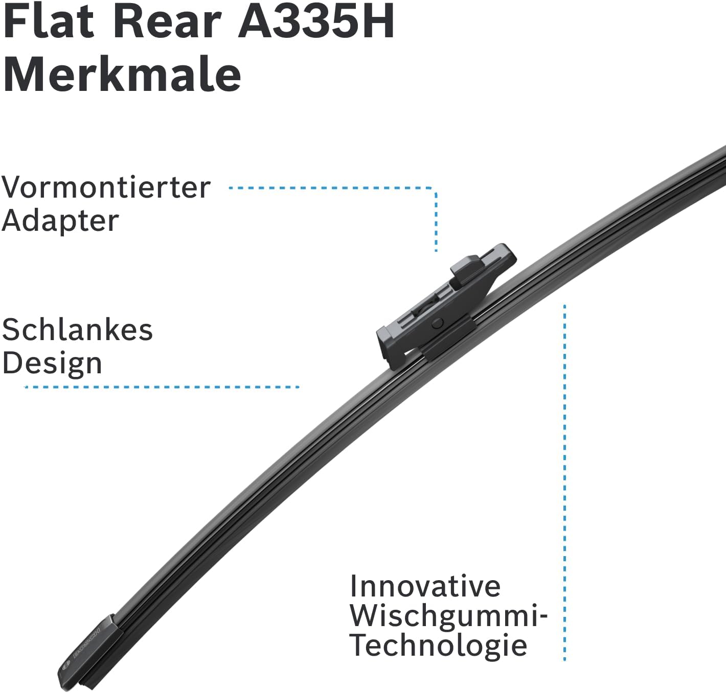 Thumbnail 5 de Bosch A335H 330 mm Heckscheibenwischer