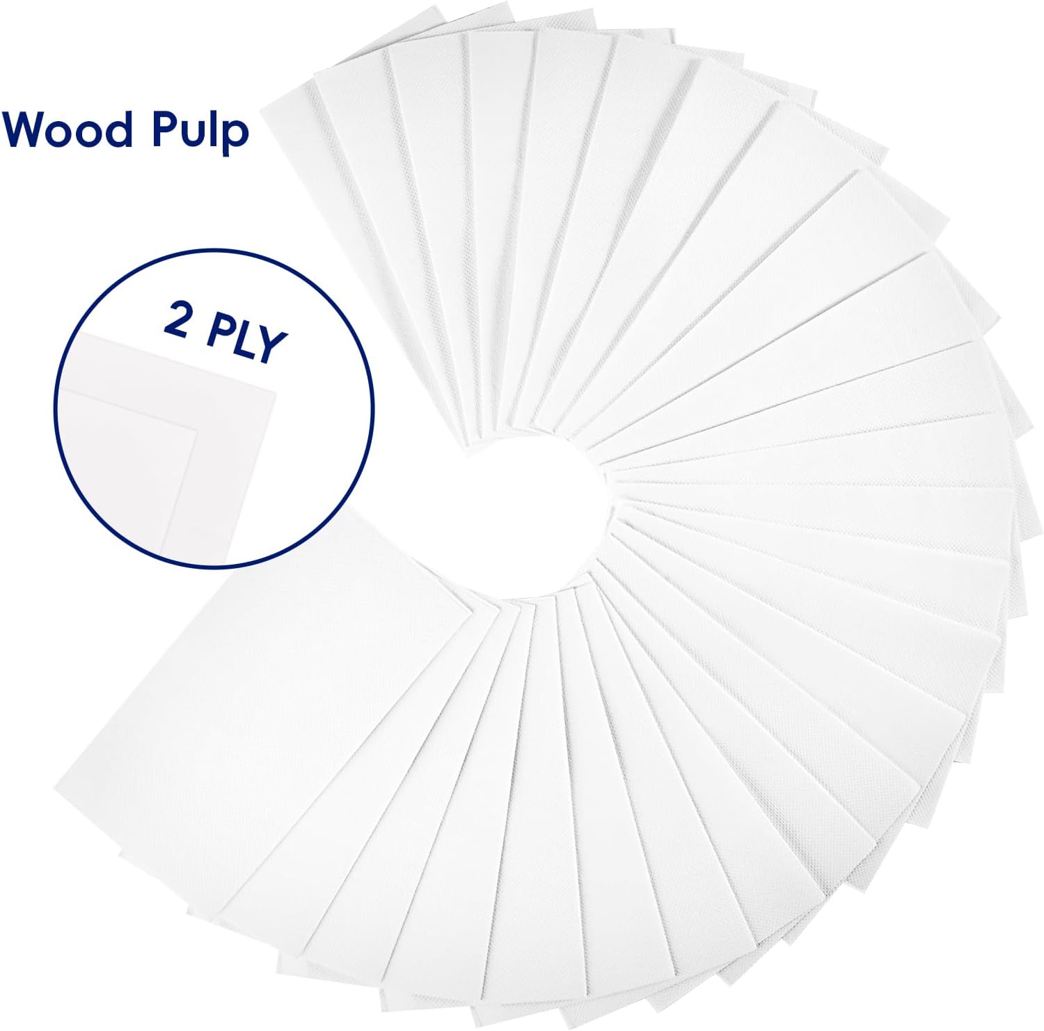 Thumbnail 2 de JOLLY CHEF 200-Pack Disposable Paper Napkins (2-Ply) for Guests