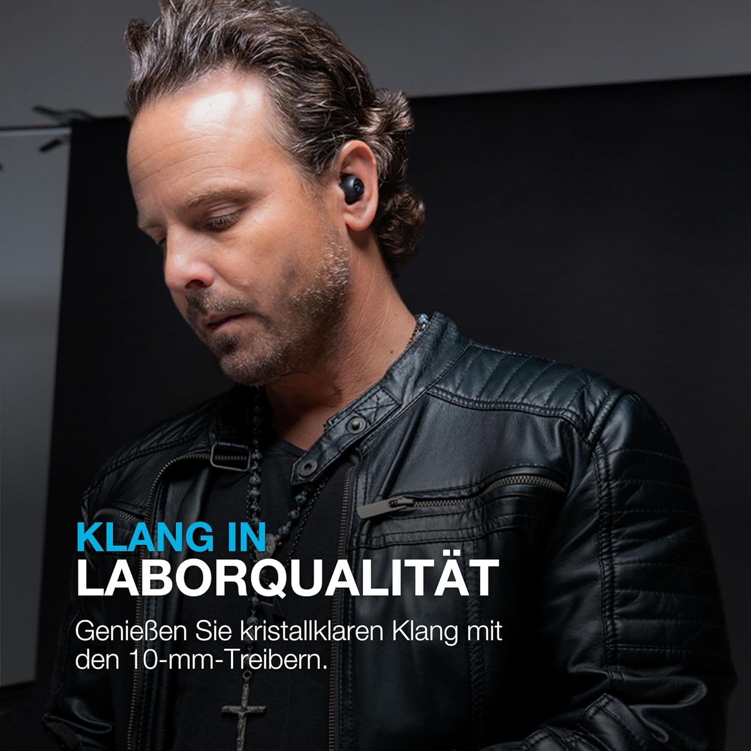 Thumbnail 3 de JLab Go Pop ANC In-Ear Bluetooth-Kopfhörer (True Wireless) mit ANC, Multipoint & IP55