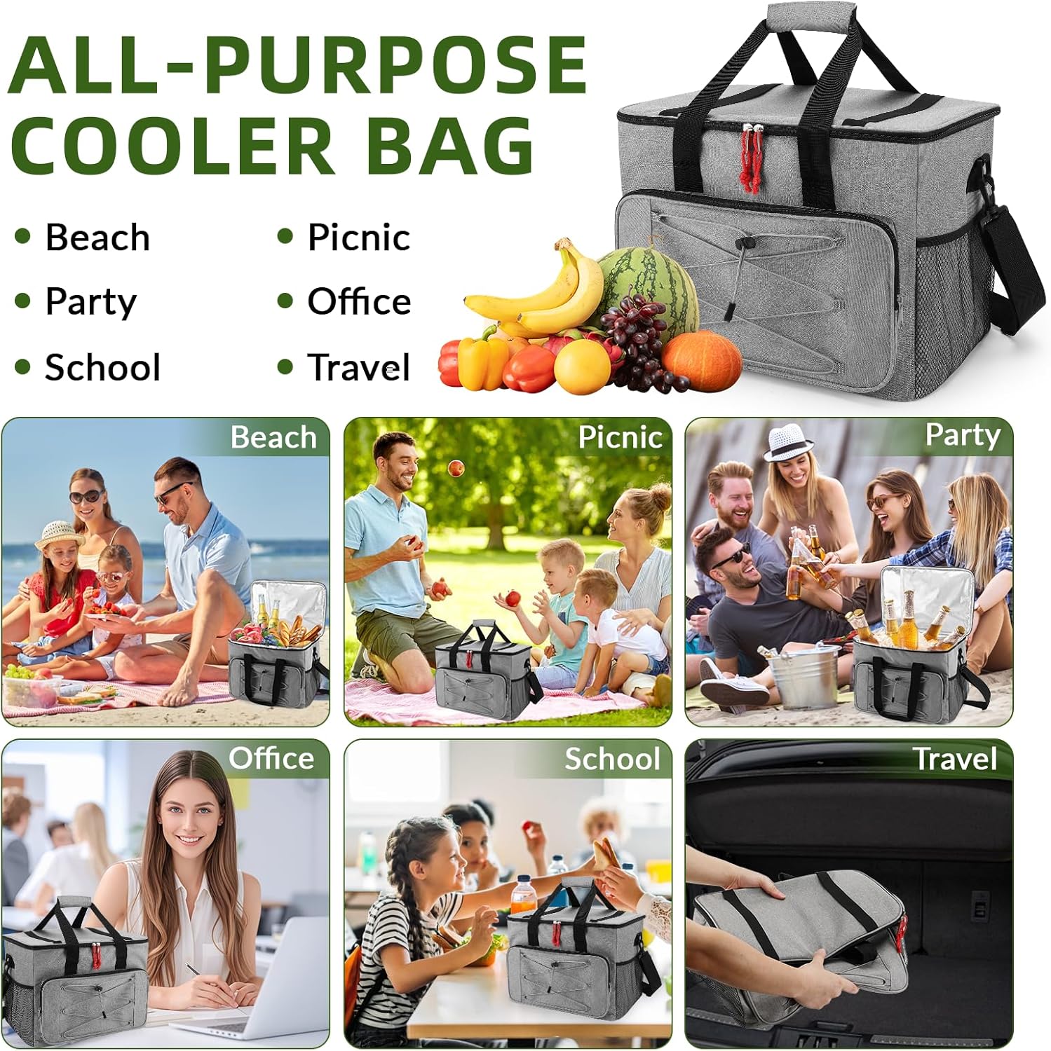 Thumbnail 6 de Zikenis Bolsa Termica 20l Porta Alimentos