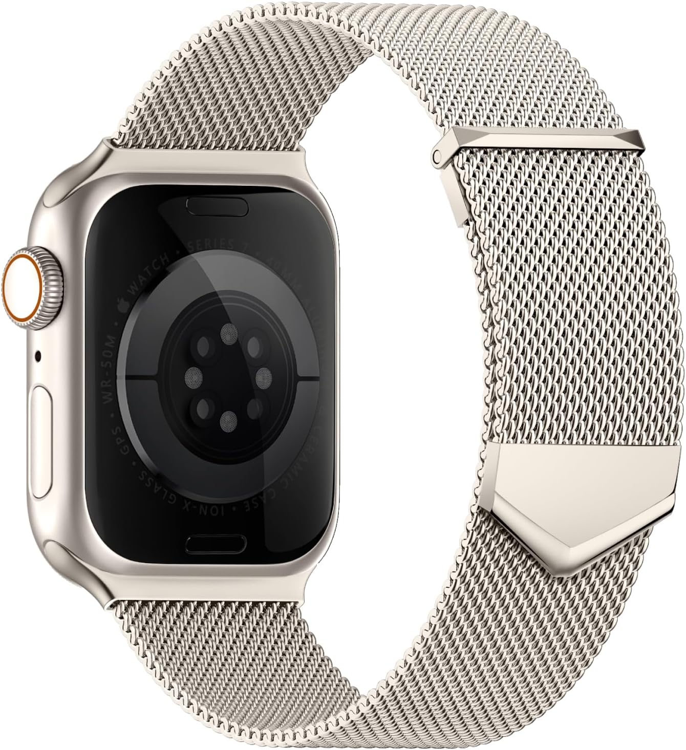 Thumbnail 1 de Metal Magnetic Stainless Steel Strap for Apple Watch (38–49mm) — Dual Magnet Band for Series 1 to 11, SE & Ultra