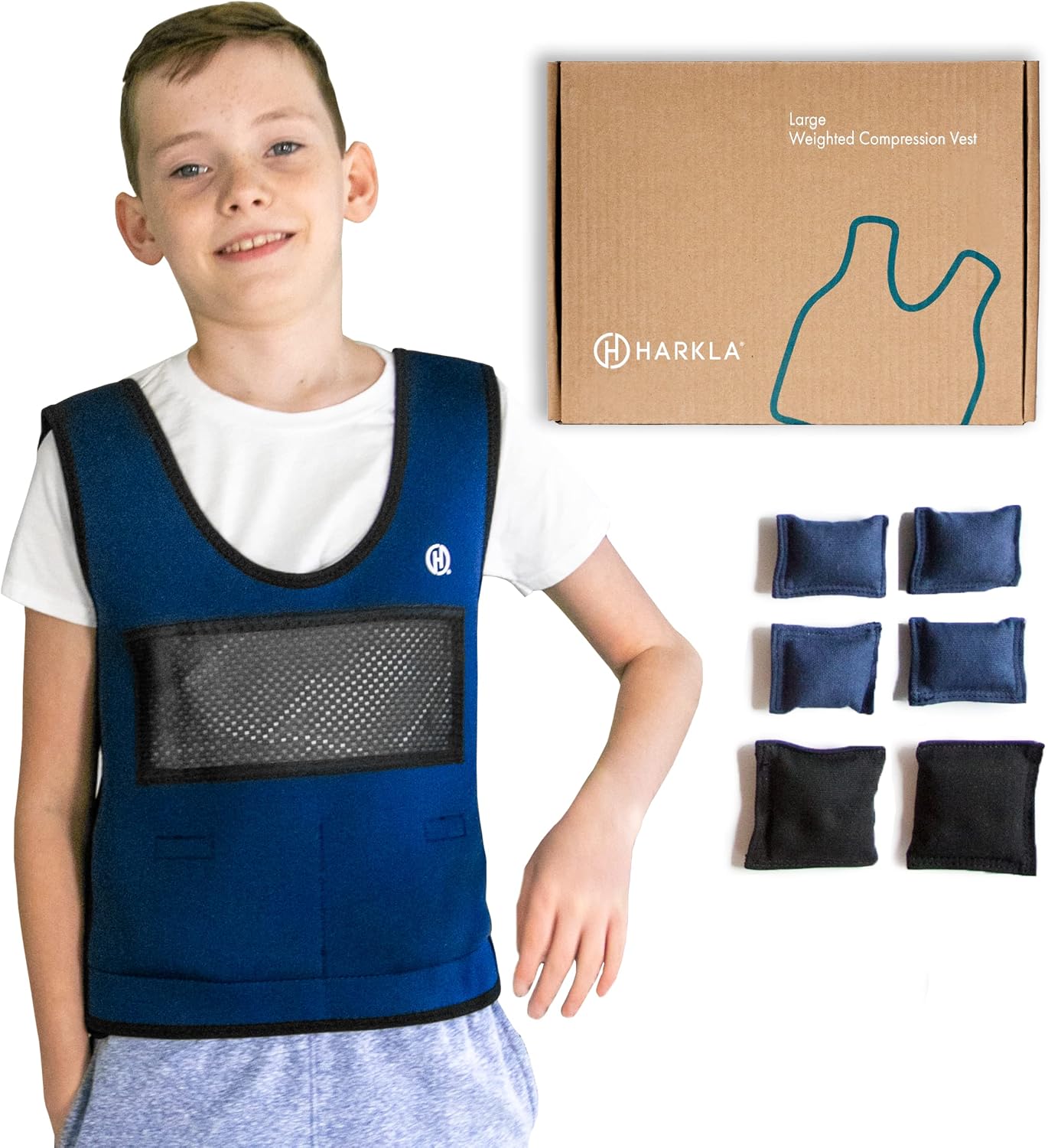 Detalle de Harkla Weighted Vest for Kids, Large