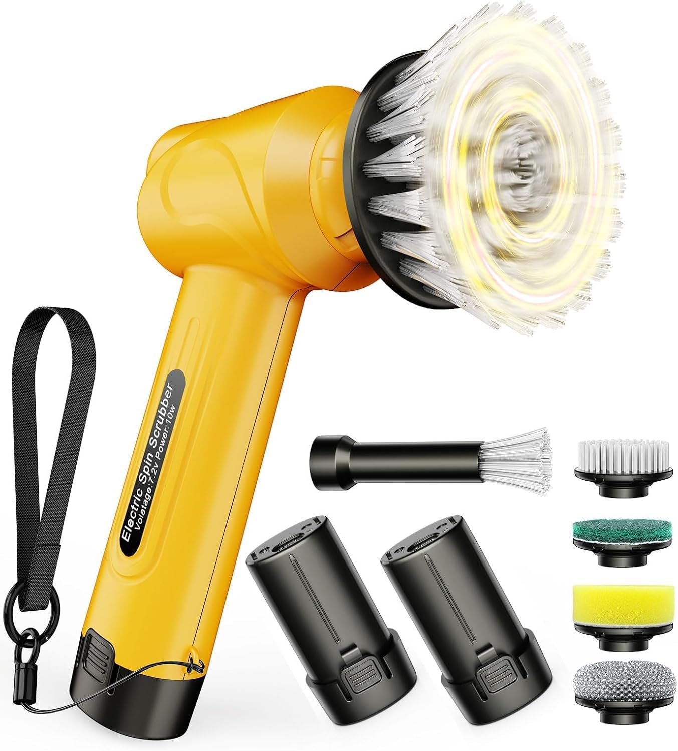 Detalle de Qimedo Handheld Electric Scrubber 5000 mAh 🧽