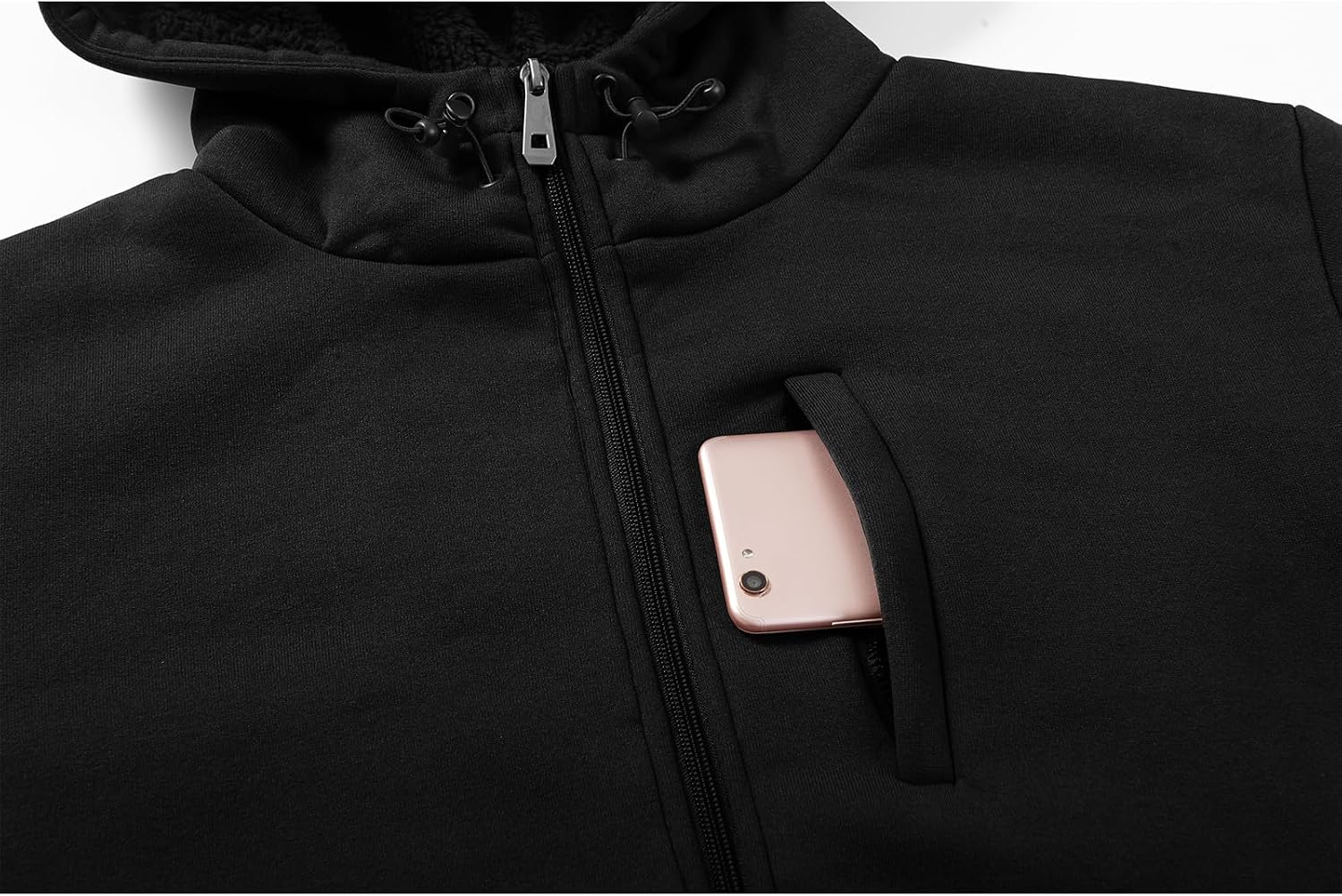 Thumbnail 3 de GEEK LIGHTING Heavyweight Sherpa Lined Hoodie