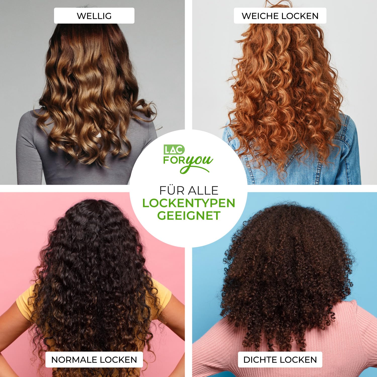 Thumbnail 4 de LAC FOR YOU Lockenbürste Rib – Curly Hair Brush für Bounce-Locken (hellblau)