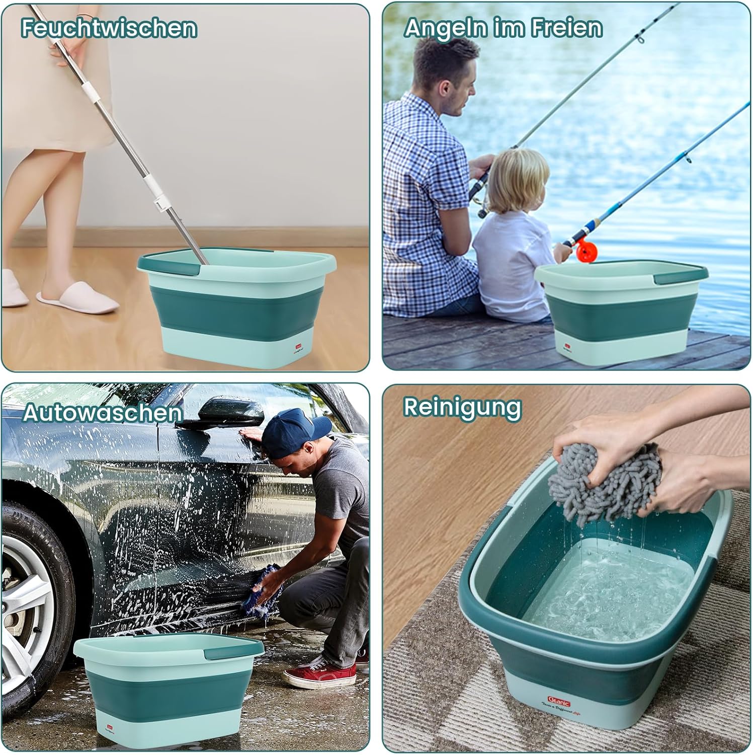 Thumbnail 1 de DEANIC Fußbad faltbar 15 Liter