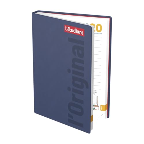 Thumbnail 3 de L'ETUDIANT ORIGINAL MARINE Agenda Scolaire 2026-2027, 15x21 cm, journalier