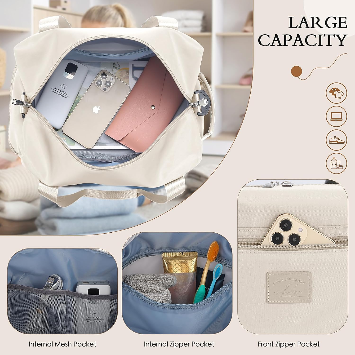 Detalle de Ryanair Cabin Bag 40x30x20 underseat carry-on
