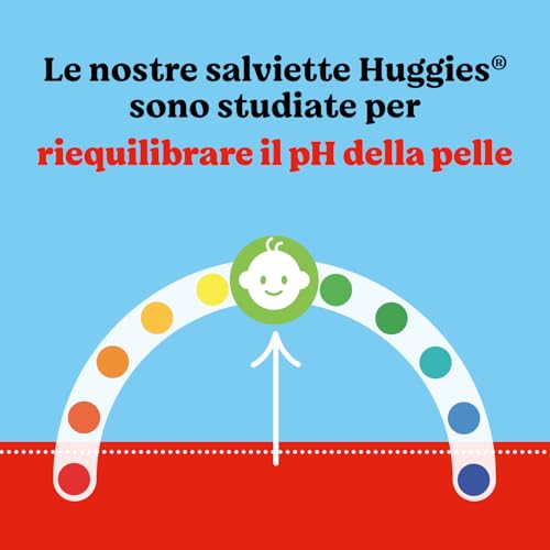 Detalle de Huggies Pure Salviette neonato – 672 pezzi (12 confezioni da 56) in acqua pura