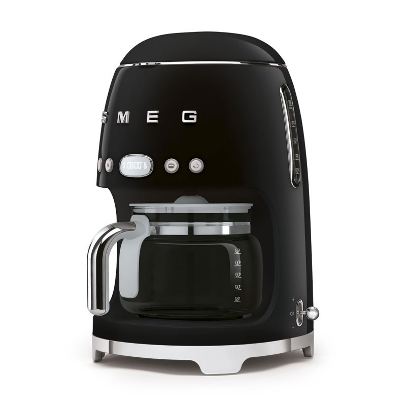 Detalle 2 de Smeg DCF02BLEU Cafetera de Goteo 1.4 L - 1050 W, Negra