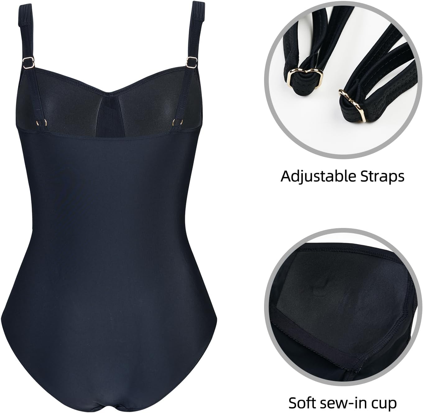 Thumbnail 5 de Loginsummer Bauchweg Monokini Push-Up Große Größen